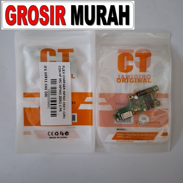 Flexi Charger Infinix X6811 (ori) Con Hf Mic Infinix Zero X Pro