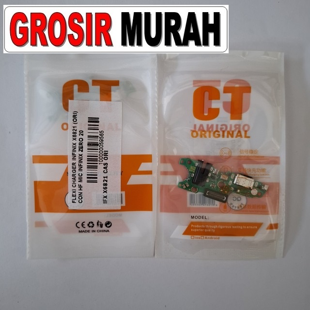 Flexi Charger Infinix X6821 (ori) Con Hf Mic Infinix Zero 20