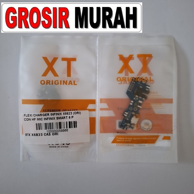 Flexi Charger Infinix X6823 (ori) Con Hf Mic Infinix Smart 6 Plus