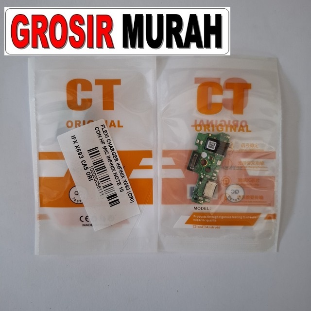 Flexi Charger Infinix X693 (ori) Con Hf Mic Infinix Note 10
