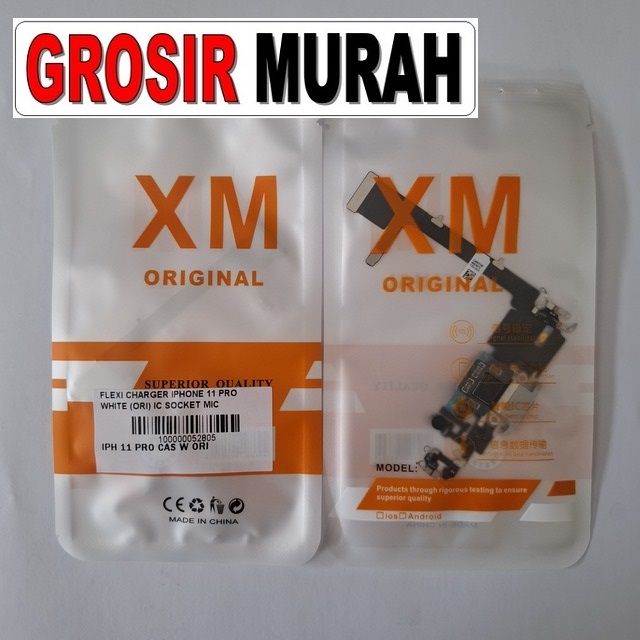 Flexi Charger iPhone 11 Pro Ori Putih