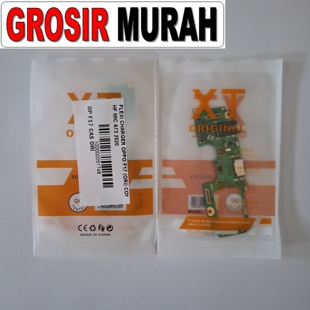 Flexi Charger Oppo F17 (ori) Con Hf Mic A73 2020