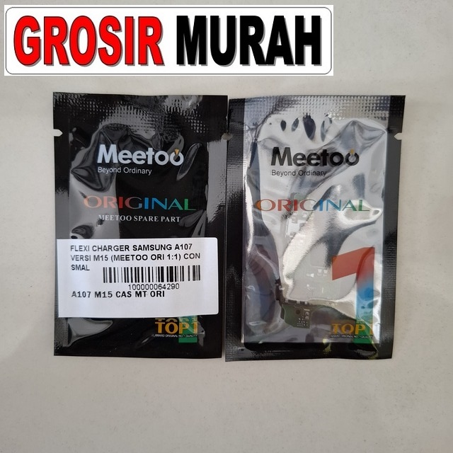 Flexi Charger Samsung A107 Versi M15 (meetoo Ori 1:1) Con Small Con Hf Mic A10s