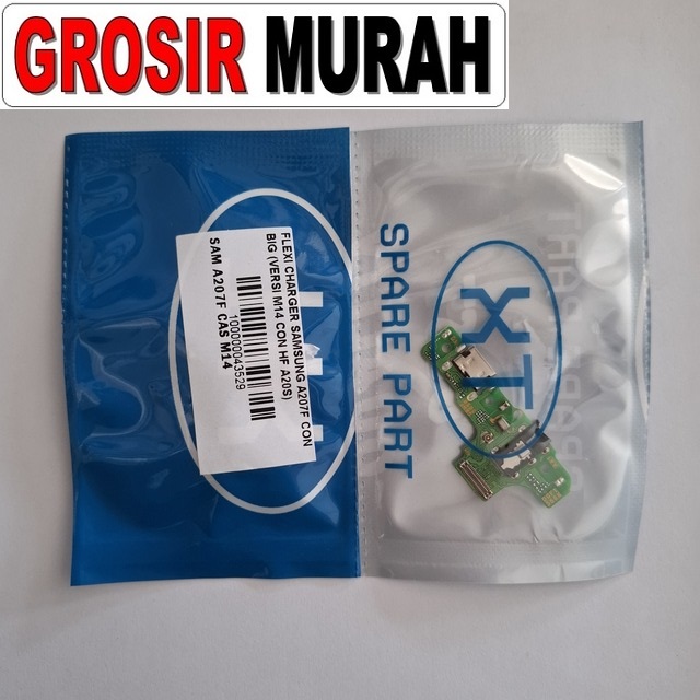 Flexi Charger Samsung A207f Con Big (versi M14 Con Hf A20s)