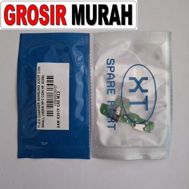 Flexi Charger Samsung A207f Con Small (versi M12 Con Hf A20s)
