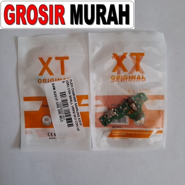 Flexi Charger Samsung A207f (ori) Con Small Versi M12 Con Hf A20s