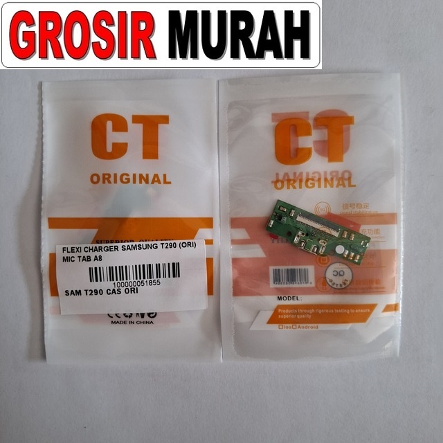 Flexi Charger Samsung T290 Ori Mic Tab A8