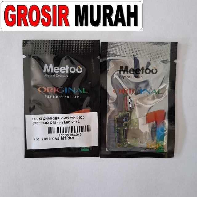 Flexi Charger Vivo Y51 2020 (meetoo Ori 1:1) Mic Y51a