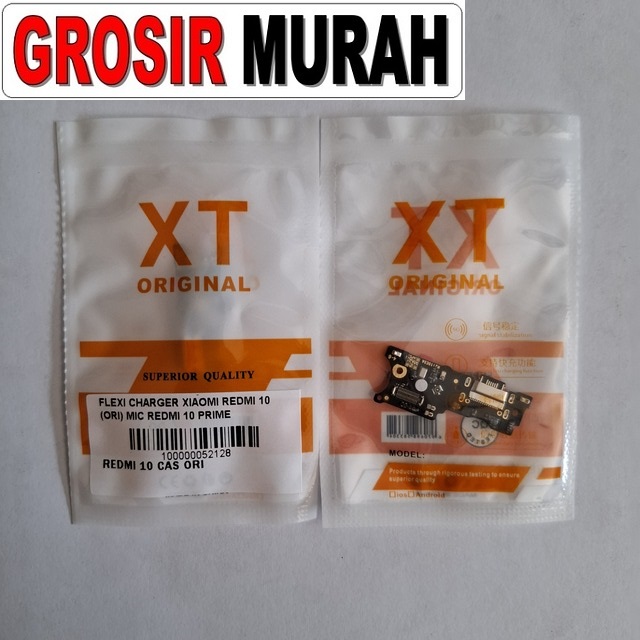 Flexi Charger Xiaomi Redmi 10 (ori) Mic Redmi 10 Prime Redmi 10 2021 Redmi 10 2022 Redmi 10 Power