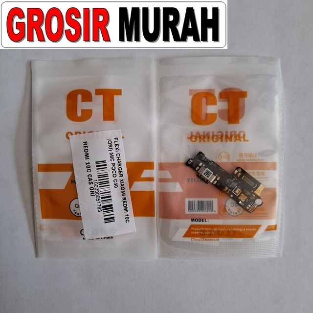 Flexi Charger Xiaomi Redmi 10c (ori) Mic Poco C40