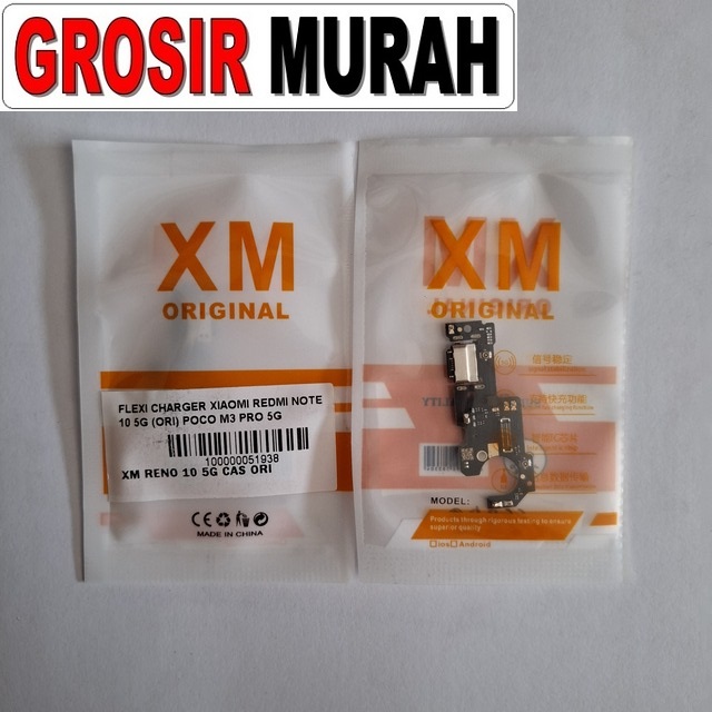 Flexi Charger Xiaomi Redmi Note 10 5g (ori)