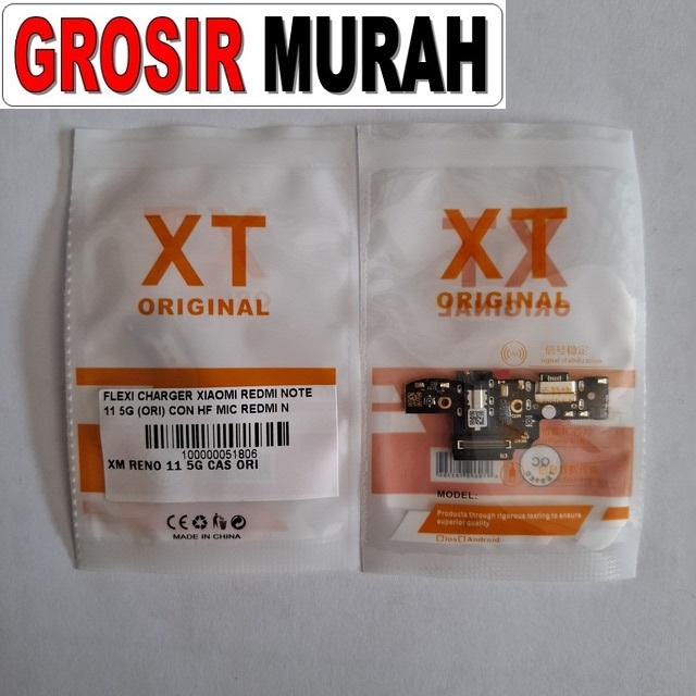 Flexi Charger Xiaomi Redmi Note 11 5g (ori) Con Hf Mic Redmi Note 11s 5g Poco M4 Pro 5g Poco M4 5g