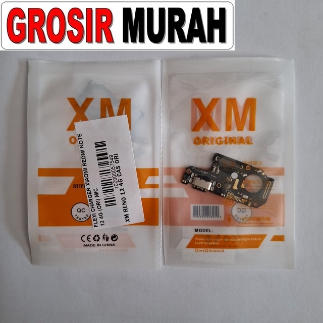 Flexi Charger Xiaomi Redmi Note 12 4g (ori) Mic