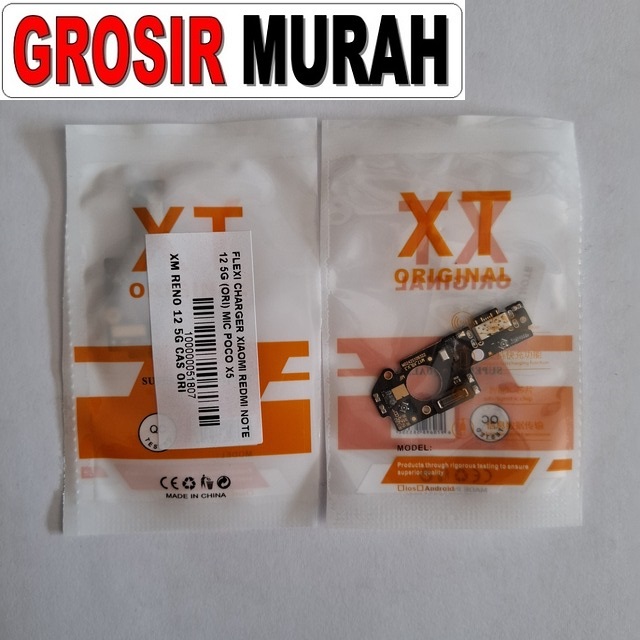 Flexi Charger Xiaomi Redmi Note 12 5g (ori) Mic Poco X5