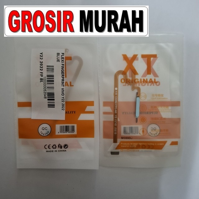 Flexi Fingerprint Vivo Y22 2022 Blue
