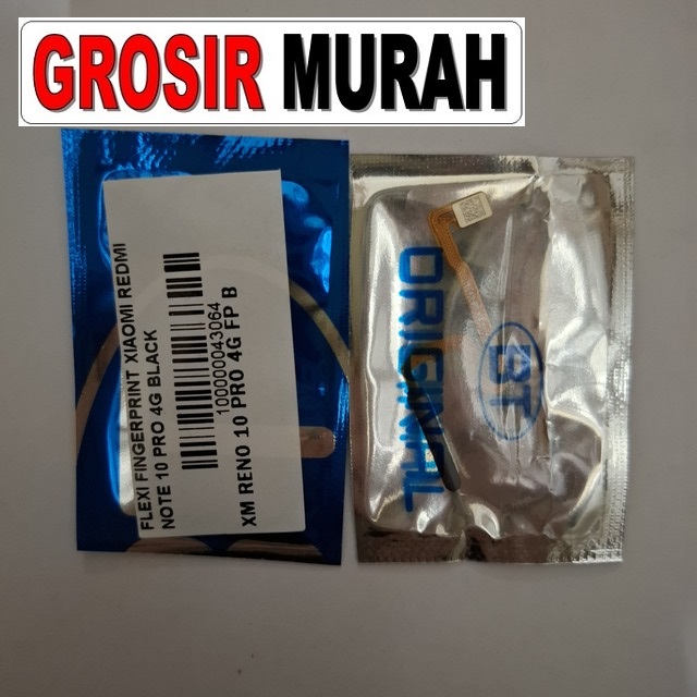 Flexi Fingerprint Xiaomi Redmi Note 10 Pro 4g Black