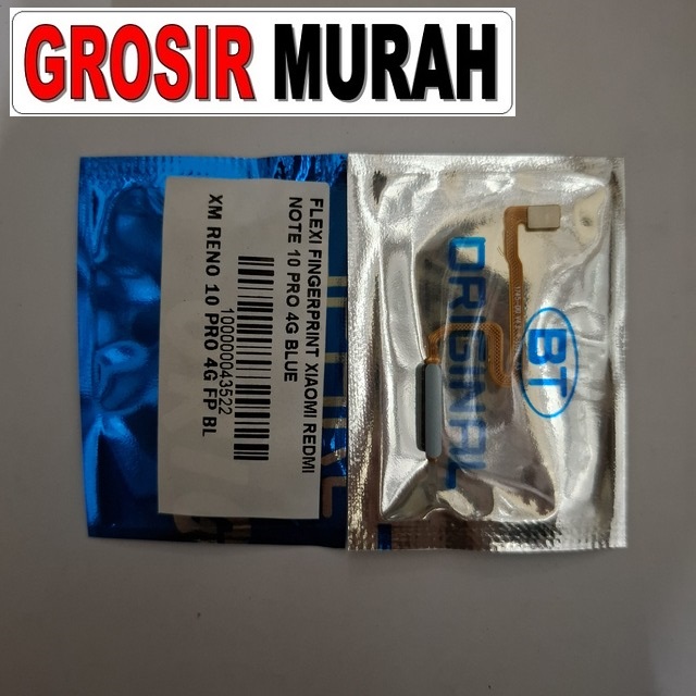 Flexi Fingerprint Xiaomi Redmi Note 10 Pro 4g Blue