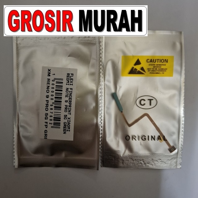 Flexi Fingerprint Xiaomi Redmi Note 9 Pro 5g Green