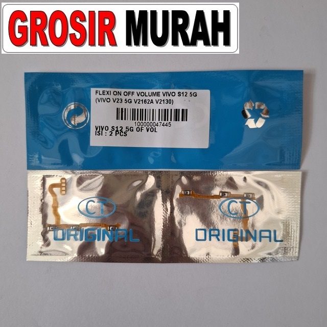 Flexi On Off Volume Vivo S12 5G V23 5G V2162A V2130