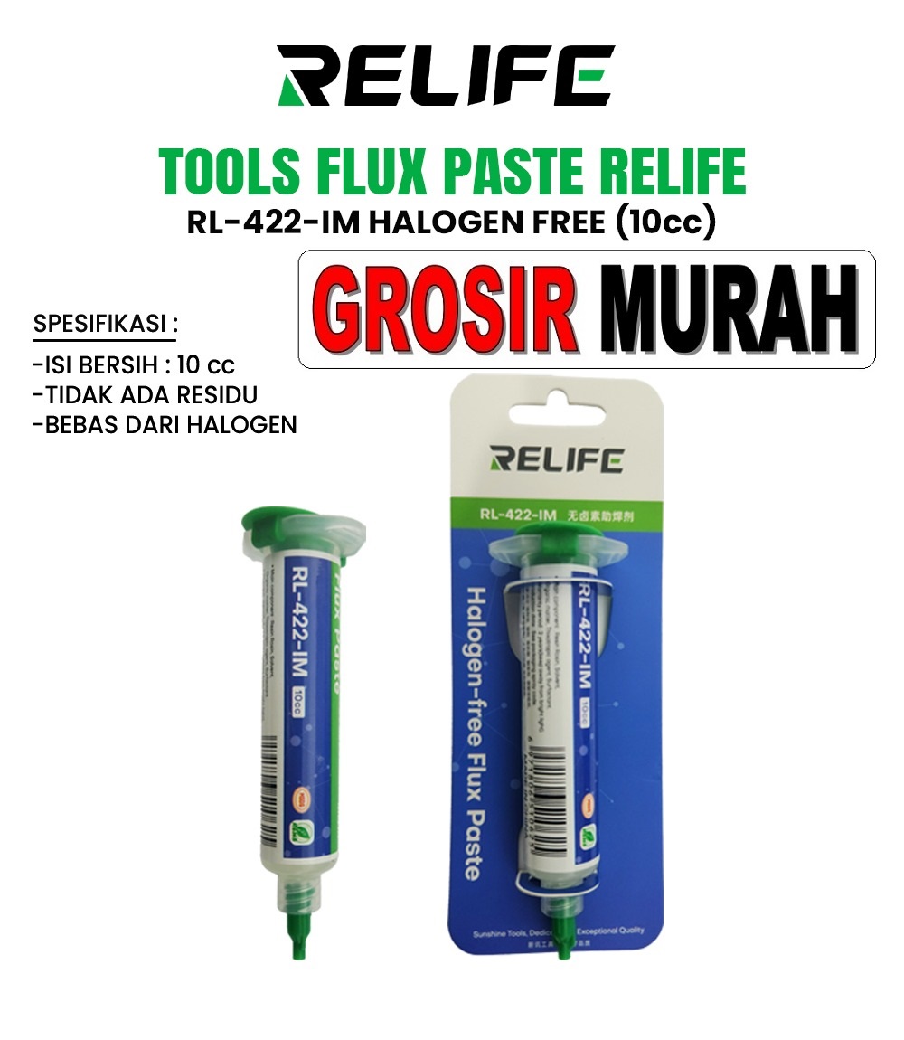 Tool Flux Paste Relife Rl-422-im Hologen Free 10cc