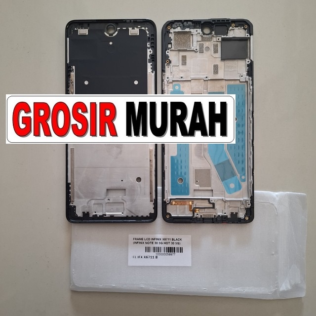 Frame Lcd Infinix X6711 Black (infinix Note 30 5g)