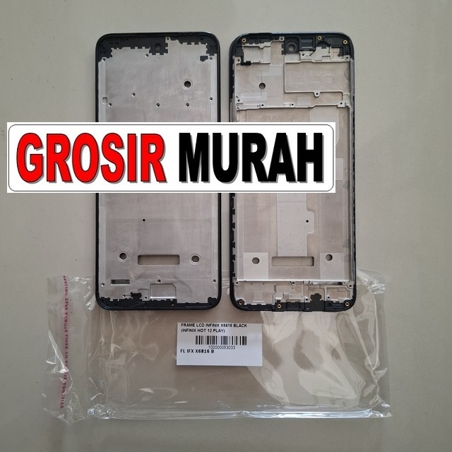 Frame Lcd Infinix X6816 Black (infinix Hot 12 Play)