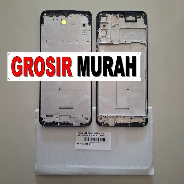 Frame Lcd Infinix X688 Black (infinix Hot 10 Play Hot 11 Play)