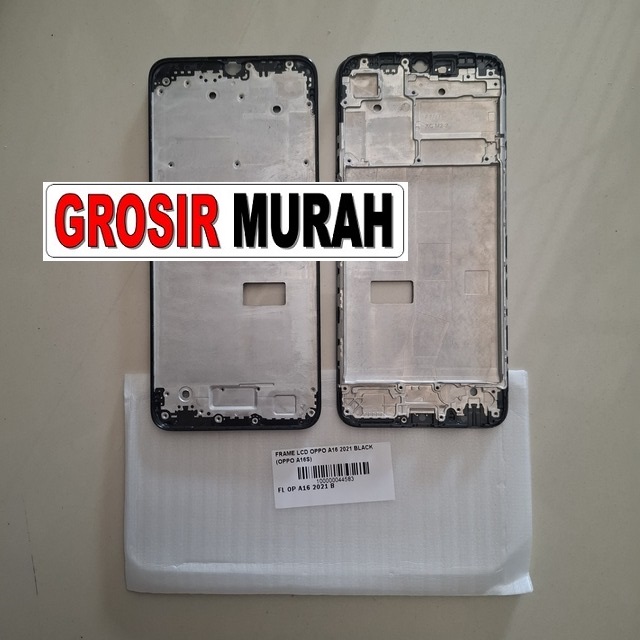 Frame Lcd Oppo A16 2021 Black (oppo A16s)
