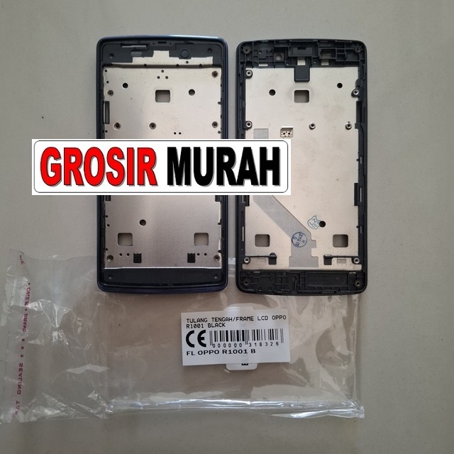 Frame Lcd Oppo R1001 Black