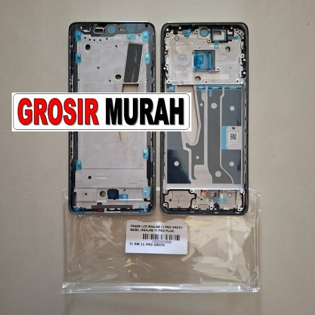 Frame Lcd Realme 11 Pro Green Bezel (realme 11 Pro Plus)