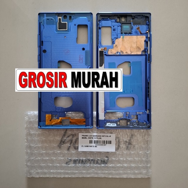 Frame Lcd Samsung N975 Blue Bezel (note 10 Plus)