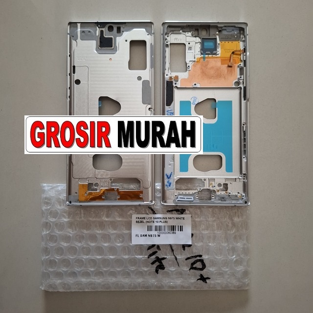 Frame Lcd Samsung N975 White Bezel (note 10 Plus)