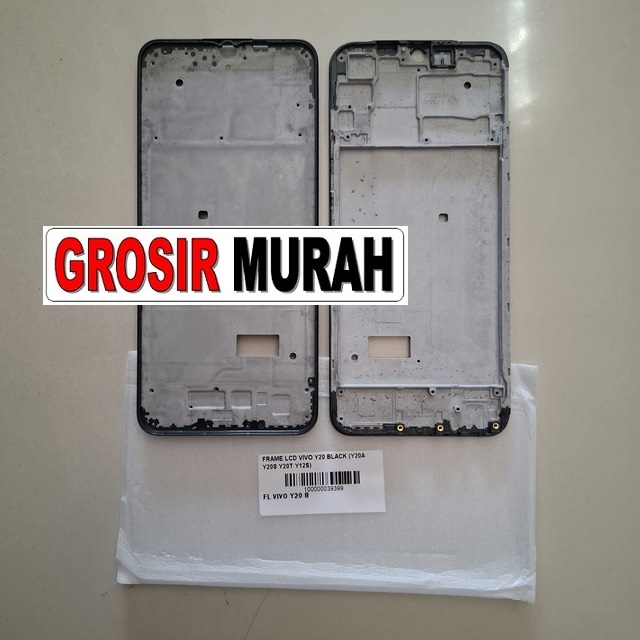 Frame Lcd Vivo Y20 Black (y20a Y20s Y20t Y12s)