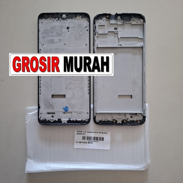 Frame Lcd Xiaomi Poco M3 Black (redmi 9t)