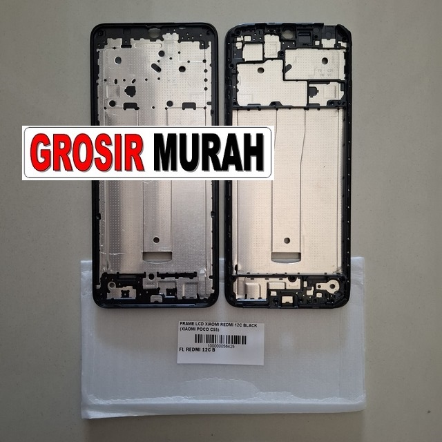 Frame Lcd Xiaomi Redmi 12c Black (xiaomi Poco C55)