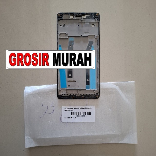 Frame Lcd Xiaomi Redmi 3 Black (redmi 3s)