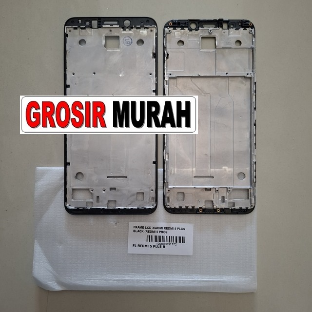 Frame Lcd Xiaomi Redmi 5 Plus Black (redmi 5 Pro)