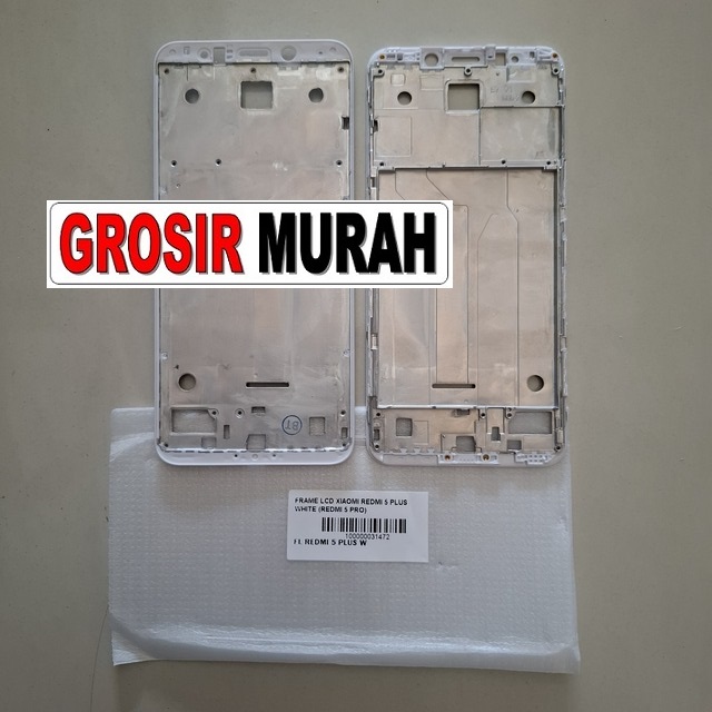 Frame Lcd Xiaomi Redmi 5 Plus White (redmi 5 Pro)