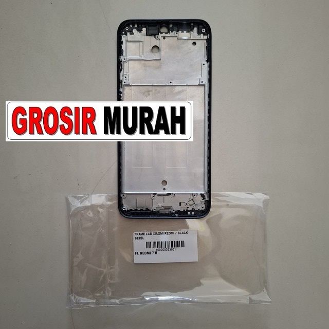 Frame Lcd Xiaomi Redmi 7 Black Bezel