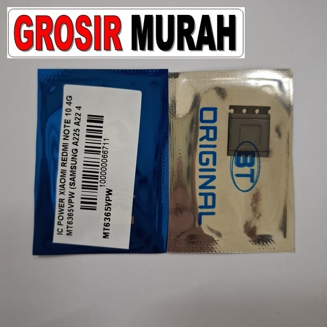 Ic Power Xiaomi Redmi Note 10 4g Mt6365vpw (samsung A225 A22 4g)