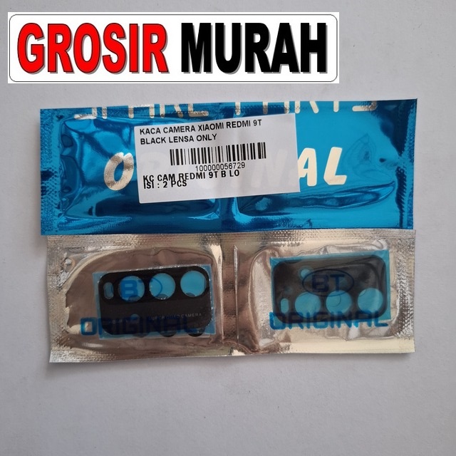 Kaca Camera Xiaomi Redmi 9t Black Lensa Only