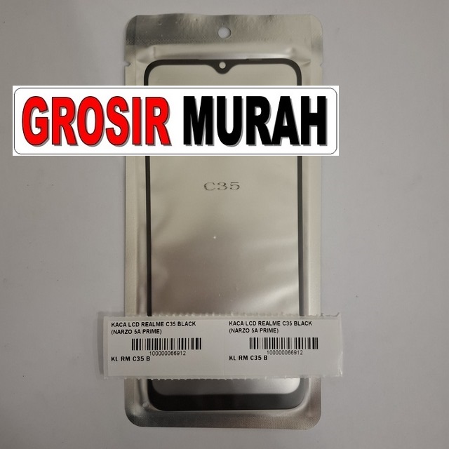 Kaca LCD Realme C35 OEM Kompatibel Narzo 5A Prime
