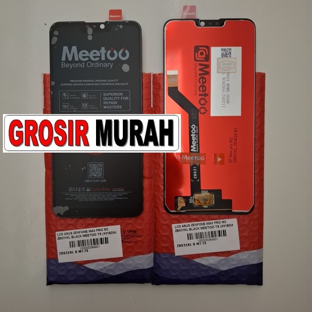 Lcd Asus Zenfone Max Pro M2 Zb631kl Black Meetoo Ts (x01bda)