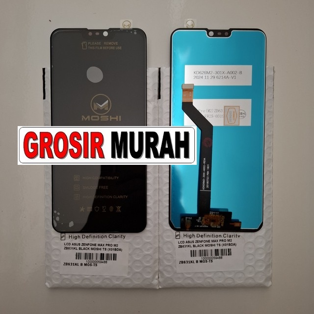 Lcd Asus Zenfone Max Pro M2 Zb631kl Black Moshi Ts (x01bda)