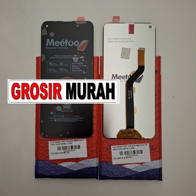 Lcd Infinix Hot 9 Black Meetoo Ts (x655 X656 Note 7 Lite)