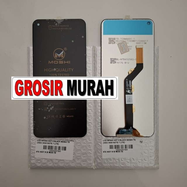 Lcd Infinix Hot 9 Black Moshi Ts (x655 X656 Note 7 Lite)