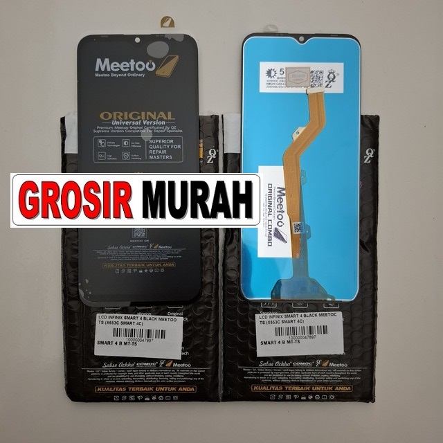 Lcd Infinix Smart 4 Black Meetoo Ts (x653c Smart 4c)