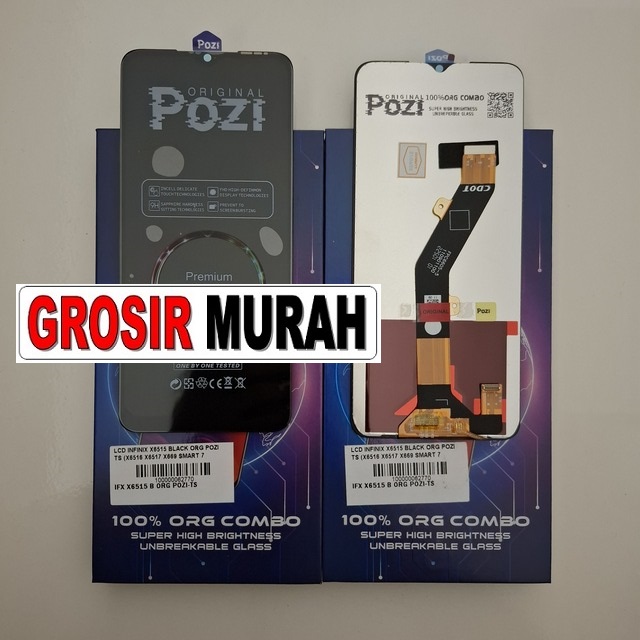Lcd Infinix X6515 Black Org Pozi Ts (x6516 X6517 X669 Smart 7 P40 Itel S23 Spark Go 2023