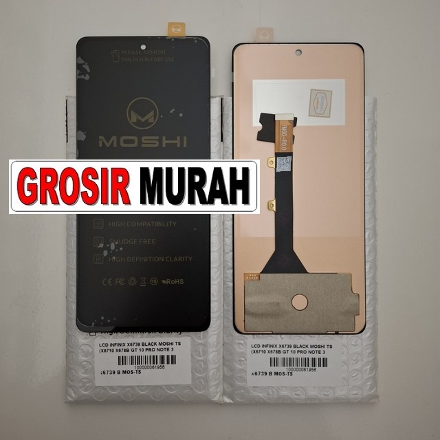 Lcd Infinix X6739 Black Moshi Ts (x6710 X678b Gt 10 Pro Note 30 Vip Note 30 Pro)