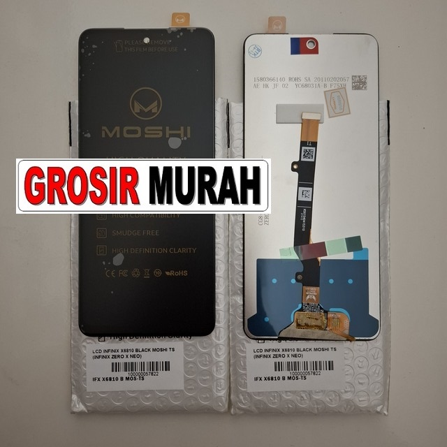 Lcd Infinix X6810 Black Moshi Ts (infinix Zero X Neo Tecno Camon 17 Pro)